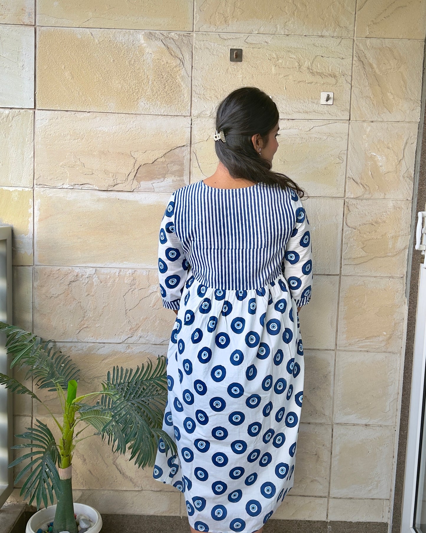 Evil Eye Long Dress