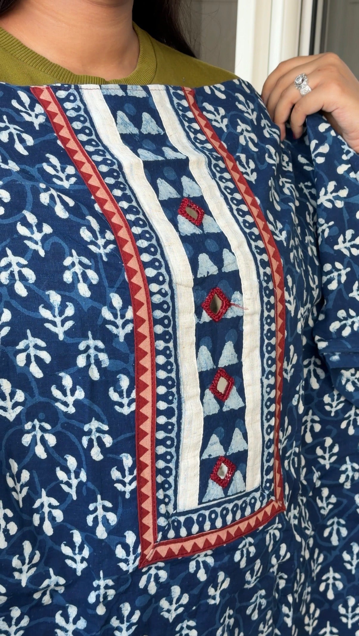Indigo Unstiched Suit Set 3