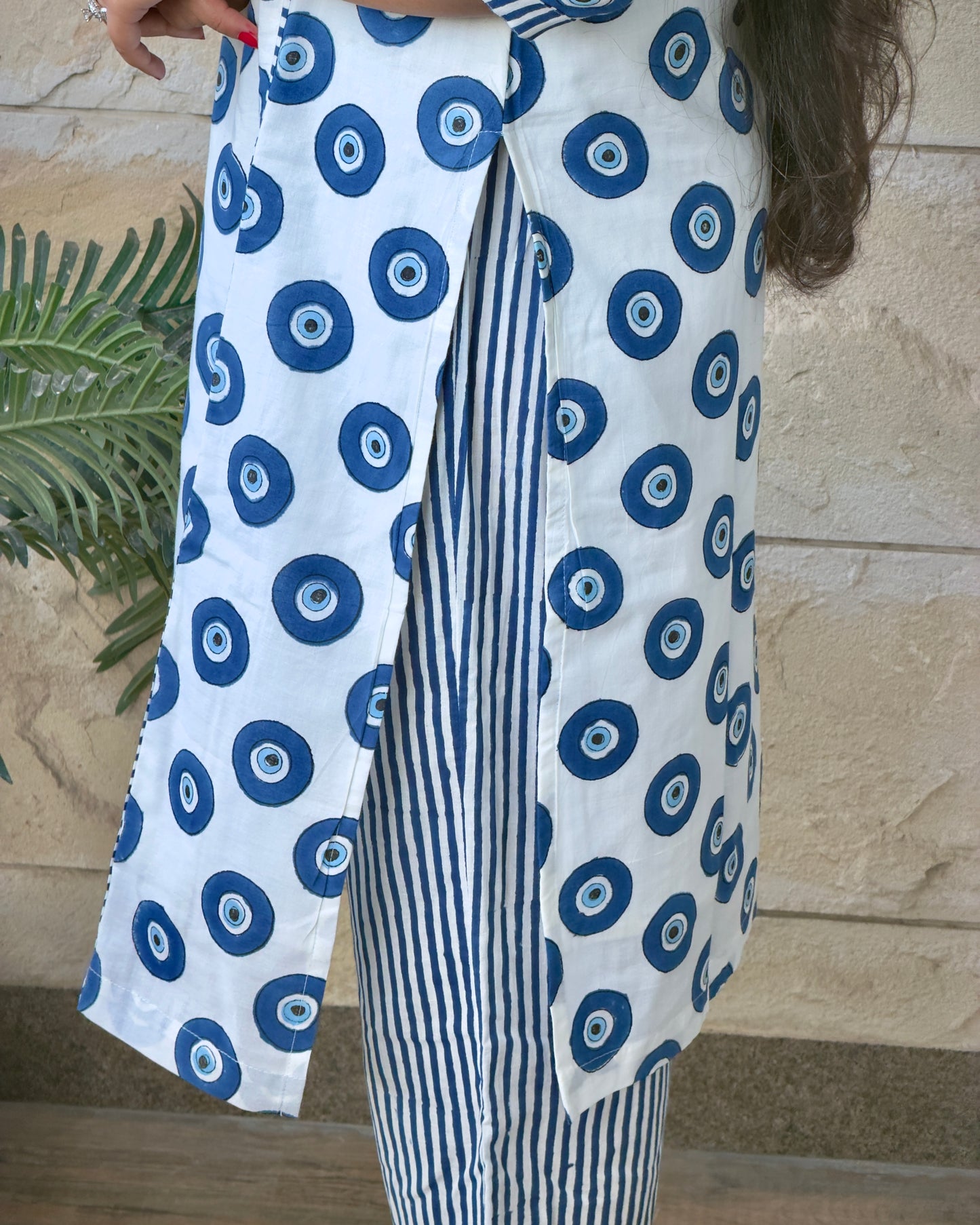Evil Eye Kurta Pant Set