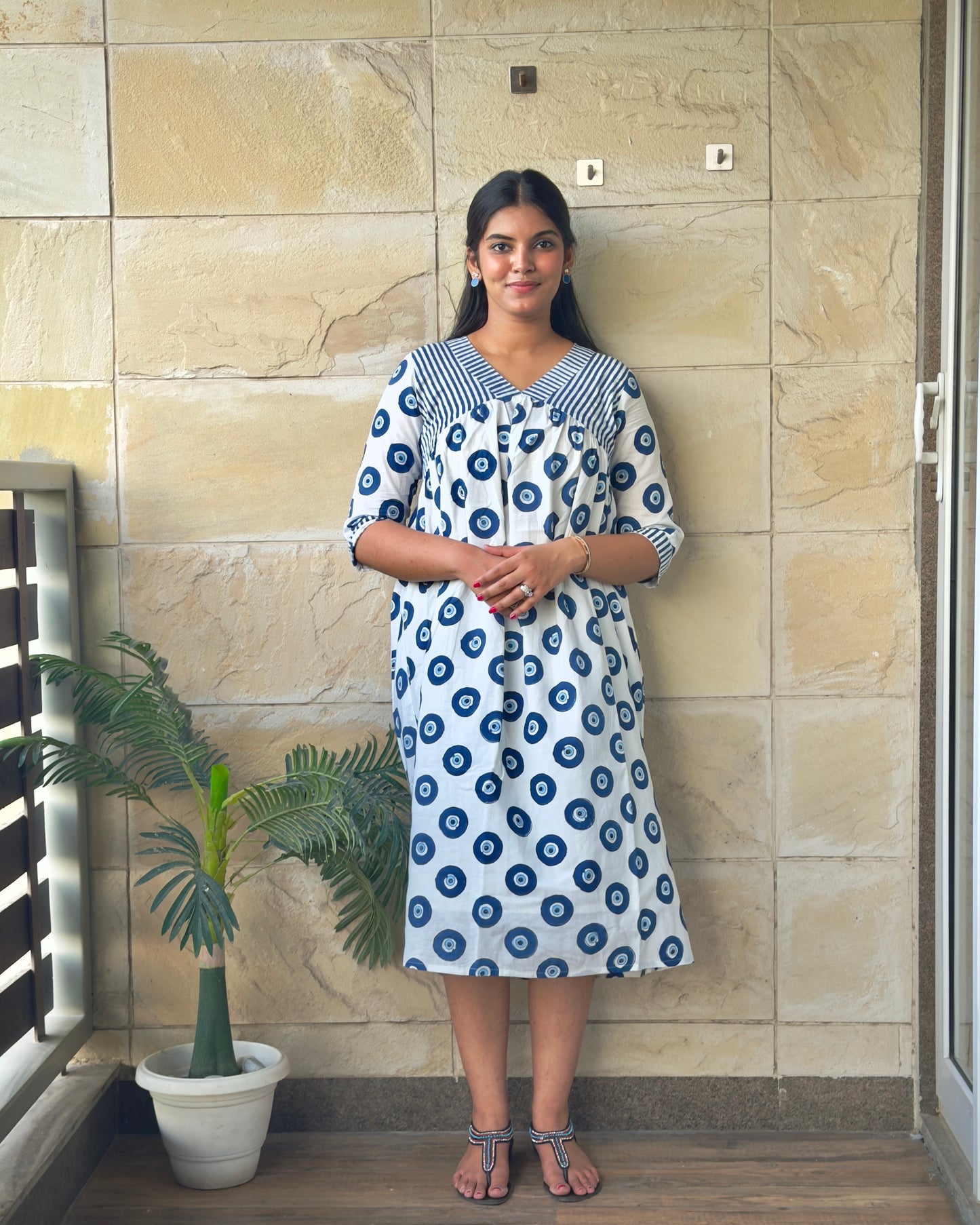 Evil Eye Long Dress