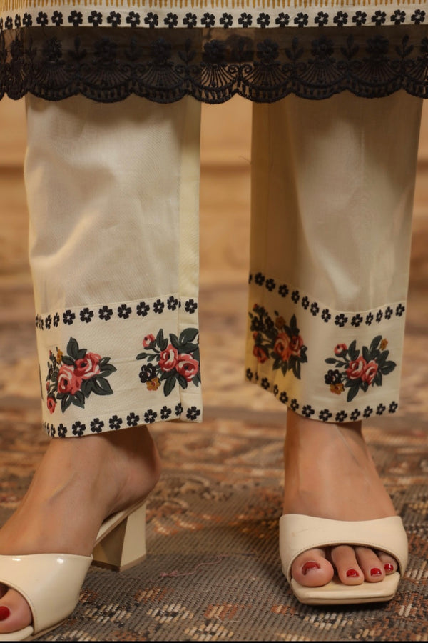 Floral Dupatta Set